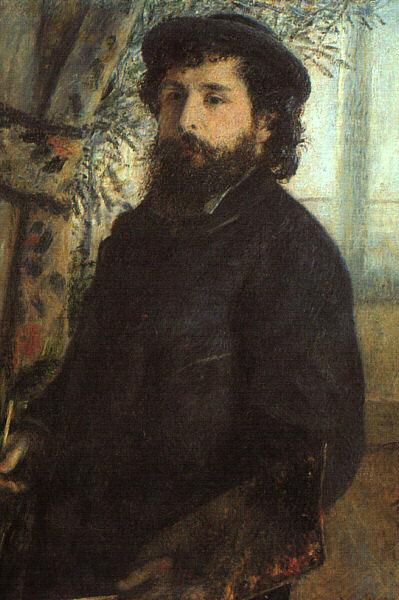 Pierre Renoir Portrait of Claude Monet Sweden oil painting art